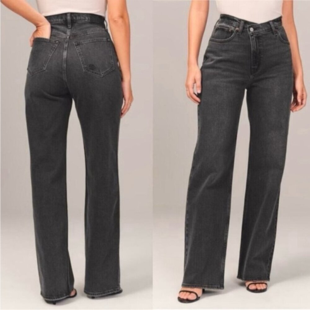 Abercrombie & Fitch The 90s Relaxed High Rise Jeans